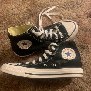 Black High Top Converse